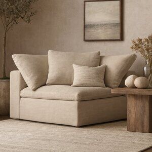 RH Restoration Hardware Cloud Modular Replacement Slipcover – Corner Chair